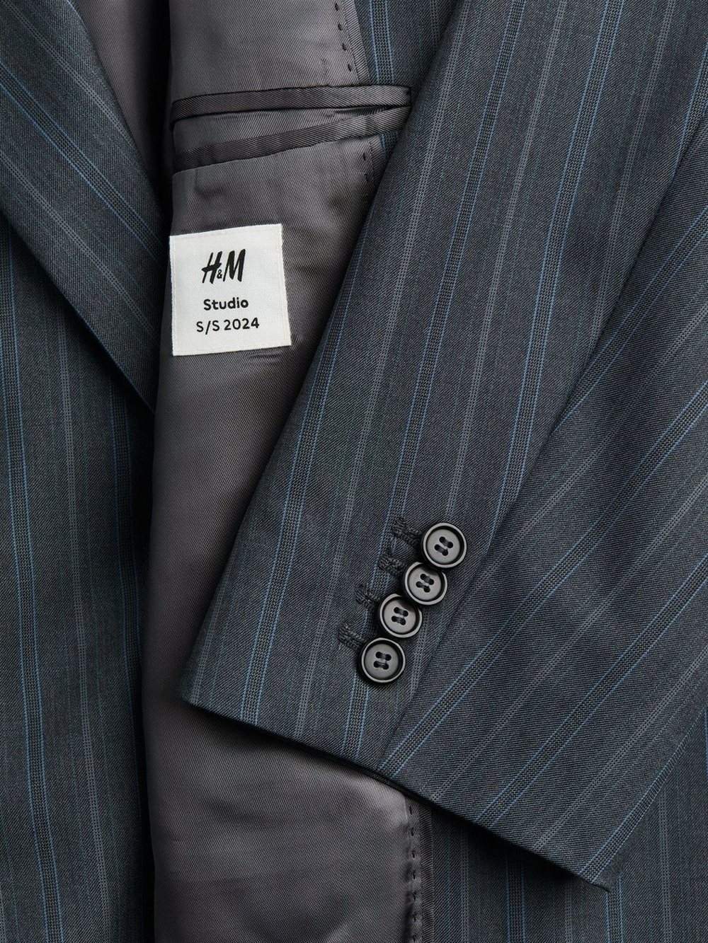 H&M STUDIO. Premium Selection. Oversized Wool Blazer and Pants Suit. XL size! - Picture 4 of 16